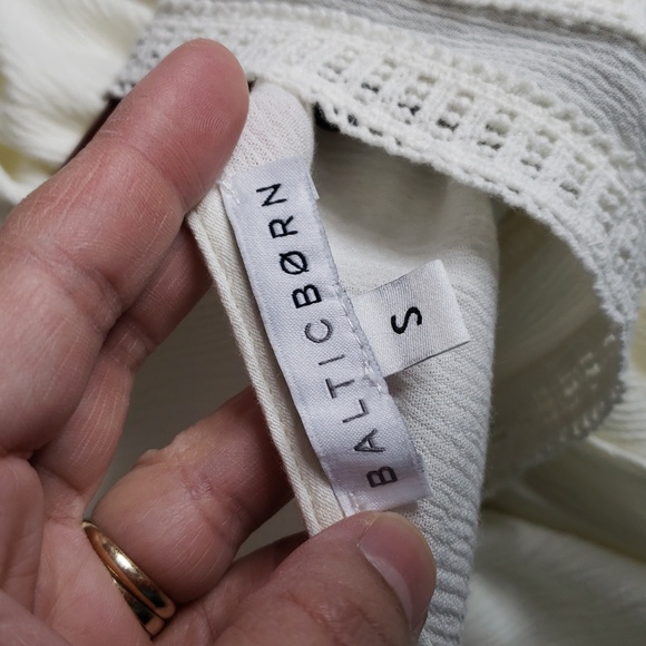 Baltic Born Womens The Jennifer Deep Babydoll V Maxi Dress Size S Wedding Boho - Picture 12 of 16